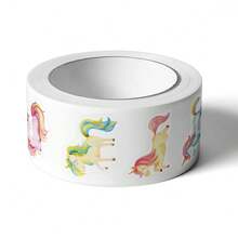 500pcs/Roll Unicorn Pattern Stickers, Reward Stickers, Gift Decorative Labels,School Supplies,Back To School - Multicolor - View 5