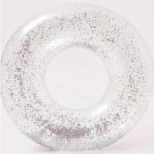 Plus Size Transparent Inflatable Armpit Swimming Ring, Cute Adult Water Pool Float Lifebuoy, Beach Essentials, Beach Accessories - Clear - View 7