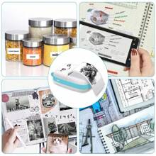 Impresora De Etiquetas Y Fotos Portátil Mini (nota: El Papel Autoadhesivo No Es Obligatorio, Se Puede Comprar Por Separado). Impresora Térmica Portátil Para Aplicaciones Android O Ios. Impresora Sin Tinta, Adecuada Para Imprimir Diarios, Fotografías, Notas De Trabajo Y Listas De Trabajo