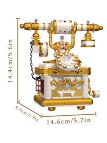 A Collection Of Adult Building Blocks: Vintage Cameras, Coffee Makers, Projectors, Phones - Perfect For Home Decor And Gifts! Step Into A World Of Creativity And Nostalgia With Our Unique Collection Of Adult Building Blocks. From Vintage Cameras To Coffee Makers, Each Carefully D
