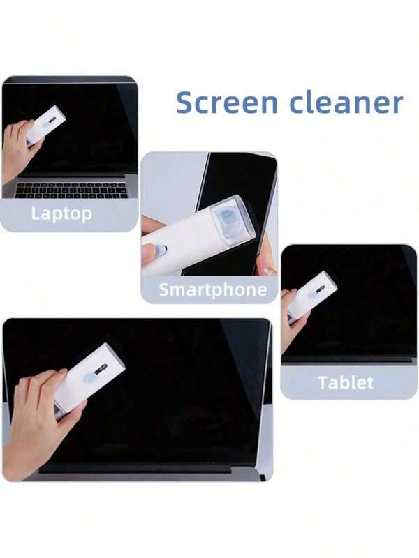 7-In-1 Wireless Headphone Cleaning Pen, Earplug Cleaning Pen, Keyboard Cleaner, Earplug Cleaning Brush, Laptop Screen, Keyboard, Headphone Cleaning Kit, Multifunctional Cleaning Brush Tool, Key Remover