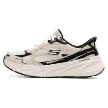 Skechers Casual Slip-On Shoes, Lightweight Breathable Women's Sneakers For Indoor And Outdoor, Style No.150650 - Natural/Black - View 1