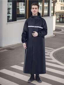 时尚男士雨衣，加厚雨衣，男士雨披，多功能雨衣，防水雨衣，适合徒步、登山、旅行、骑行等户外活动，保暖雨衣，闺蜜节、宠物、嘉年华