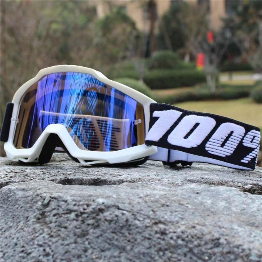 -Motocross Goggles - Anti-Fog Windproof Dirt Bike Glasses For Off-Road Riding
