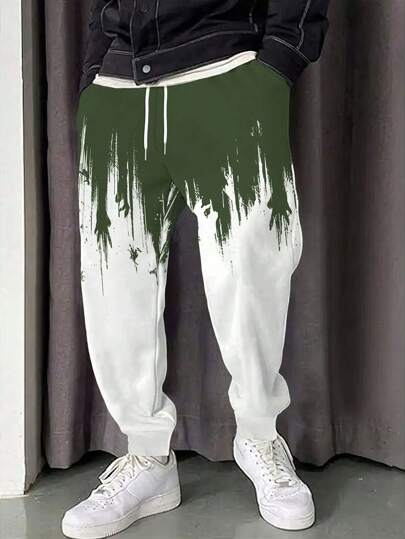 Pantaloni casual versatili da uomo autunnali 2025, nuovi pantaloni sportivi da fitness, stile Harajuku, abbigliamento casual da strada