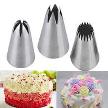 Churro Piping Tip,Piping Tips For Eclair,Open Star Pastry Tip Large For Piping,9FT Icing Tips - Silver - View 12