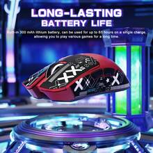ATTACK SHARK X11SE Lightweight Wireless Gaming Mouse 59g, 3 Modes (2.4G/USB-C/Bluetooth), 22,000 DPI, PAW3311 Optical Sensor, 5 Programmable Buttons, 300mAh Battery, For PC - 紅色+貼紙 - 查看 7