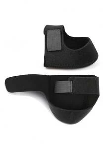 1/2 Pairs Of Gel Heel Protector Adjustable Foot Warmer Soft Breathable Heel Pad Hook And Loop Heel Cover High Fitting Fitness Supplies - Multicolor - View 14