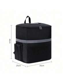 Bolsa térmica extra grande de 35L, bolsa refrigeradora, caja refrigeradora, bolsa de transporte de alimentos frescos, mochila aislada, bolsa refrigeradora para volver a la escuela, bolsa para útiles escolares, bolsa de almuerzo para mujeres, accesorios de picnic