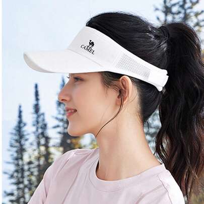 CAMEL CROWN Mũ che nắng thể thao ngoài trời dành cho nữ, mũ thoáng khí dùng cho chơi golf, marathon, tennis.