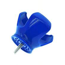 1 件高尔夫球拾球器，橡胶和锌合金高尔夫配件，3 爪高尔夫球拾取器，方便实用的高尔夫训练工具