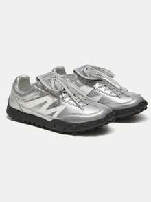 CAMEL CROWN Pantofi sport casual pentru femei, adidași ușori pentru călătorii în aer liber - Argint - Vizualizare 3
