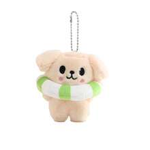 1 pieza Llavero/Colgante de muñeco anillo flotante de peluche con estilo coreano de niño sin hogar, igual que Yongbu - Multicolor - Ver 19