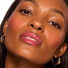 Bálsamo labial brillante Fresh Kiss de ColourPop - Cuidado labial hidratante enriquecido con péptidos, ácido hialurónico, manteca de karité y vitamina E para una fórmula ultra acolchada - Cherry Glaze (0,49 Oz)6hao