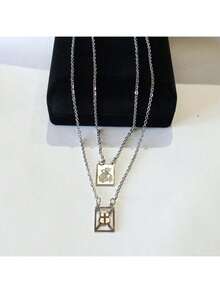 Scapular Saint George Warrior And Shield Stainless Steel Hypoallergenic - Silver - View 5