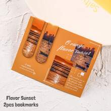 Mini Magnetic Bookmarks 2pcs/Set, Forest, Cloud And Sunset Landscape Printing, School Office Page Clips Marker Holder, Book Readers Supplies Back To School Unique Reading Gift - Multicolor - View 30