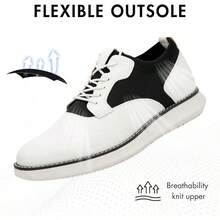 Men's Oxford Shoes Dress Shoes Men's Lightweight Lace-Up Fashion Shoes-20256688 - 白色-14 - 查看 3
