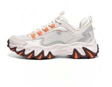 Skechers Zapatos deportivos casuales de hombre con cordones retro para ciudad y exteriores, con amortiguación de impactos
