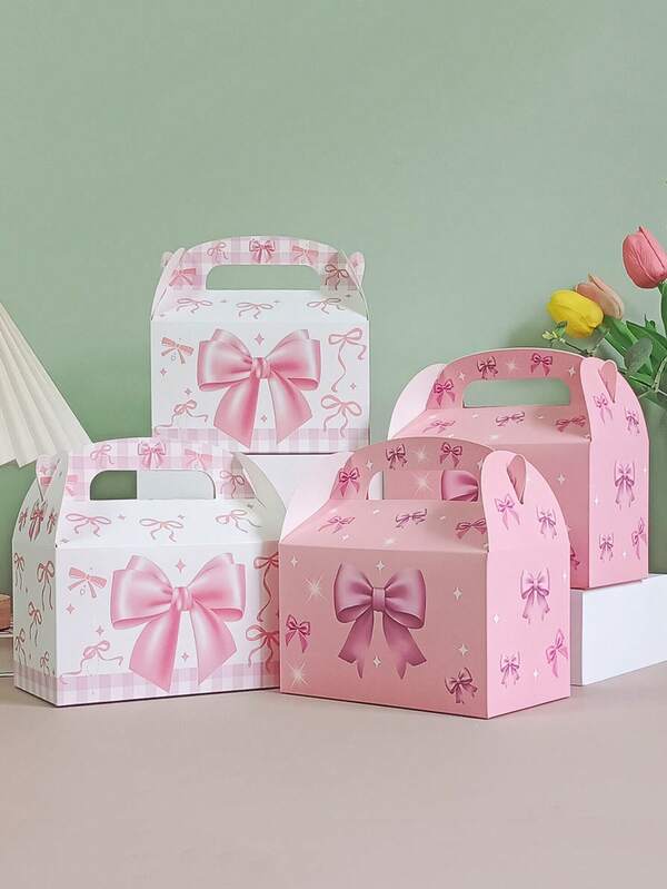 12pcs/6pcs Assorted Pink Bow Suitcase Packaging,Assorted Pink Bow Gift Boxes,Pink Party Favor Bags Bow Theme Goodie Bags,Bestie Party Gift Box, Suitcase, Gift Box Pink Gift Packaging Box Wedding Gift,Gift Boxes For Party,Thank You Gifts Treat Bags Birthday Decorations For Weddings Bridal Shower Birthday Party Favors,Bachelorette Decor,Bachelorette Party,Bachelorette Gifts,Bridal Shower Favors,Wedding Favors For Guests