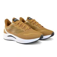 Men's Sports Tennis Shoes For Gym Running, Training, Work, Comfortable - CARAMEL - View 2