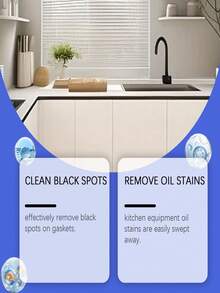 Jue Fish 150g Household Decontamination Gel, Multi-Purpose Stain Remover For Home Use, Clean Gaps, Sink, Tile Grout - Multicolor - View 5