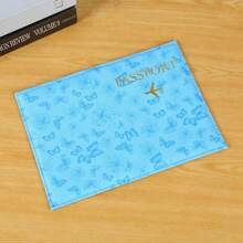 1pc Convenient ID/Passport Holder Casetravel Essential For Holiday Vacation Passport Cover