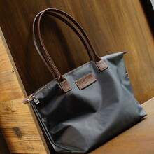 Women Shoulder Bags - 中型藕粉 - 查看 6