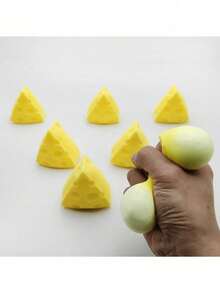 New Cute Cheese Squeeze Toy, Novelty Cheese Stress Relief Ball, Suitable For Christmas, Carnival Party Decorations And Small Gifts
