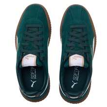 Puma Club Kayzer SD 低帮系带休闲鞋，男女通用简约舒适帆布鞋，402606-02 - 淡綠-彪馬白 - 查看 4