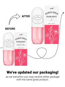 Rose Enchanting Hair Fragrance Mist- Long-Lasting, Non-Greasy, Moisturizes, Refreshing, And Seductive Warm Floral Scent For Women - Perfect Dating, Party, And Daily Life Gift Idea For Her