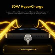 Xiaomi POCO X7 Pro 全球版智能手机 NFC 双 SIM 卡小米 HyperOS 2 旗舰 Dimensity 8400-Ultra 6000mAh（典型值）电池，配备 90W HyperCharge CrystalRes 1.5K 120Hz AMOLED 显示屏 50MP 主摄像头，配备 OIS IP68* 防尘防水 LiquidCool 技术 4.0 屏幕指纹传感器 AI 面部解锁 - 黃色 - 查看 4