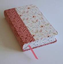 Biblia RV1960 LETRA GIGANTE Rosada Con Flores Imitación Piel 14 puntos con canto pintado - Libro único - Ver 2