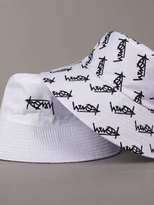 Unisex Polyester Reversible Solid Bucket Hat - Foldable, Suitable For Beach, Travel, Back To School Season - Multicolor - View 10