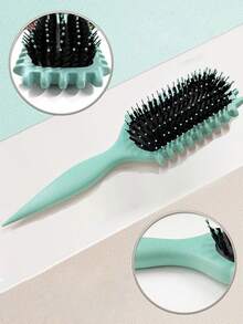 Candy Brush 新款卷发梳 - 卷发湿发专用造型梳 专业造型梳 女士必备梳子 护发小梳子 按摩卷发梳 居家生活必备卷发梳 - 彩色 - 查看 6