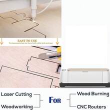 10 块薄椴木工艺木板，多种尺寸可选，轻质木板适用于房屋、飞机、船、船舶、学校项目、木制 DIY 装饰