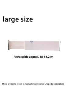 3pcs Dresser Drawer Storage Box, Plastic Drawer Divider For Dressers, Baby Clothes, Kitchen And Office Storage