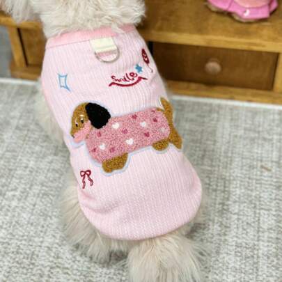 1 peça vestido de princesa fofo para gatos, vestido leve sem mangas em tecido ombré para gatinhos, cachorrinhos, ursinhos de pelúcia, cor aleatória