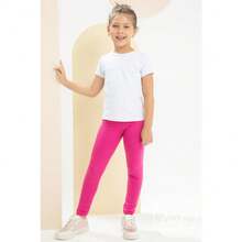 Kit 5 Calça Leg Legging Cotton Infantil Juvenil Menina Tamanho 1 a 16