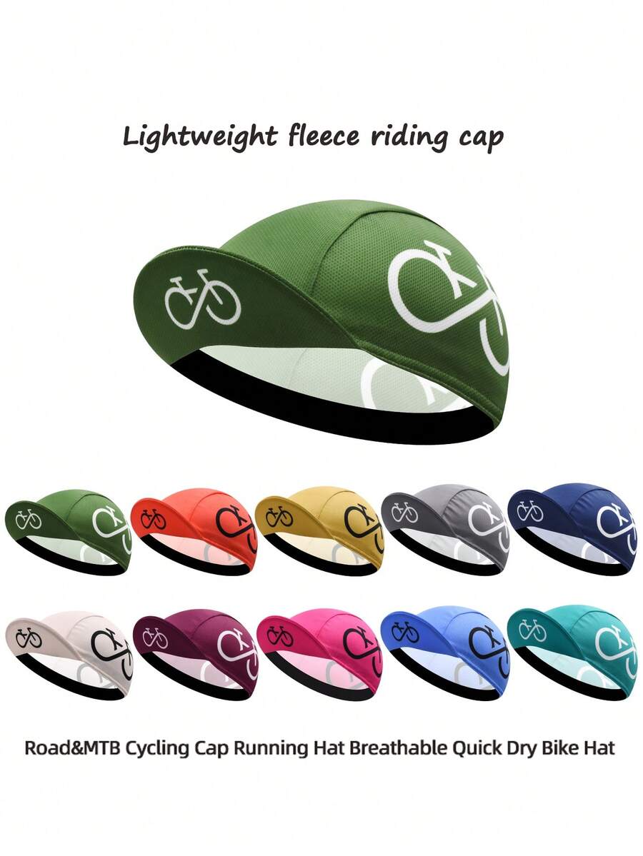 Unisex Breathable Cycling Cap, Lightweight Outdoor Sports Cap For Road Bike, Mountain Bike, Running, Fitness - Multicolor - View 1