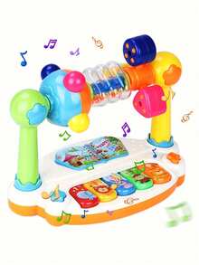 Baby Piano Toy, Light Up Music Baby Toys For12 18 Months Early Learning Educational Piano Toy 1 Year Old Boy Girl Gifts - Multicolor - View 12