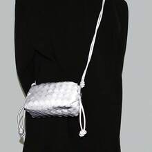 Women Shoulder Bags - 銀色 - 查看 3