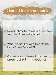 1pc Outdoor Flat Brim Sun Hat, Water Resistant, Ponytail Hole - A - View 12