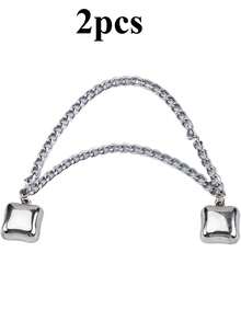 2PCS Adjustable Magnetic Trouser Clips And Cuff Clips - Durable Alloy Hem Buckles, Suitable For Trousers, T-Shirts, Dresses, Shirts, Easily Solve The Problem Of Oversized Clothing, Suitable For Daily Commuting, Sports And Fitness, Photo Retouching, Travel And Portable, Maternity Clothing Adjustment, Seamless Fastening Accessories, Belt Tightening Artifact - 2-piece Set - View 18