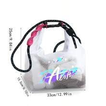 Transparent Waterproof Fashion Backpack Organizer Bag, Luggage Packing Cubes For Clothes, Swimwear, Cosmetics, With Strap, Large Capacity For Outdoor Travel And Toiletries, Waterproof Clear Backpack, Casual Style For Outdoor Sports Or Travel Convenience, School Backpack