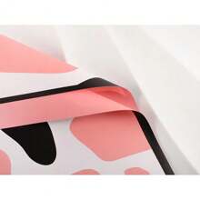 10 pièces/20 pièces par paquet Papier d'emballage imprimé vache Papier d'emballage de bouquet floral coréen imperméable pour l'emballage de cadeaux de Noël