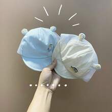 Baby & Kids Hats - 藍色-棉布款--鬆緊腰 - 查看 4