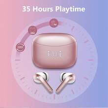 LIFEBEE 无线耳塞，无线 5.3 入耳式耳机，LED 电量显示运动耳机触控入耳式耳机 - 均碼 - 查看 3