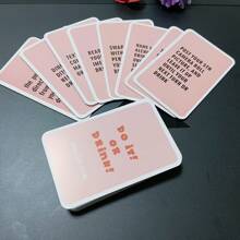 Adult Drinking Game Do It Or Drink,Bachelorette Party Games Couple Valentines Adult Drinking Game Girls Night Games, Hen Party, Bridal Party, Card Game ,Birthdays, Girl's Night, & Icebreakers - Black - View 4