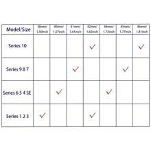 Funda de vidrio talla grande tapa para el de 46mm, 44mm, 40mm, 45mm, 41mm y 42mm. Protector de pantalla para Series 10, 9, 8, 7, 6, 5, 3 y SE. Accesorios.