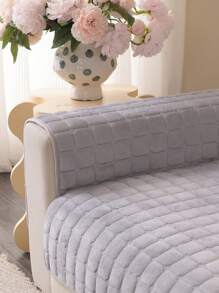 1 件四季沙发垫套，现代简约防滑沙发座椅保护套，防尘可洗沙发套，柔软防褪色，宠物友好，适合卧室、办公室、客厅的 L 型和 1/2/3/4 座沙发 - 淺灰色 - 查看 8